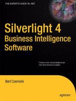Silverlight 4 business intelligence software /