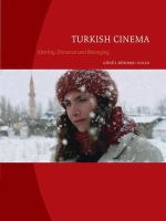 Turkish cinema : identity, distance and belonging /