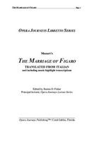 Mozart's The marriage of Figaro /