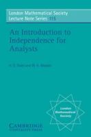 An introduction to independence for analysts /
