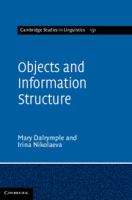 Objects and information structure /