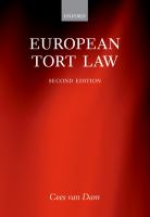 European tort law /
