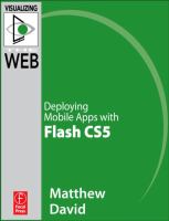 Deploying mobile apps with Flash CS5 /