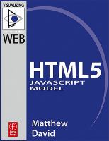HTML5 JavaScript model /