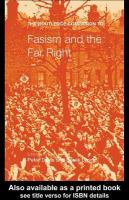 The Routledge companion to fascism and the far right /