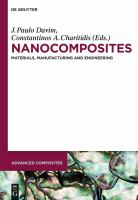 Nanocomposites : Materials, Manufacturing and Engineering.