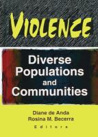 Violence : diverse populations and communities /