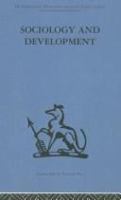 Sociology and development;