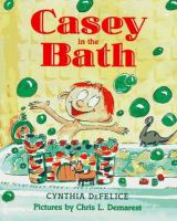 Casey in the bath /