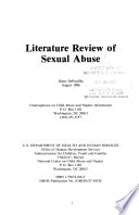 Literature review of sexual abuse /