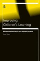 Improving children's learning effective teaching in the primary school /