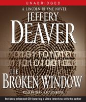 The broken window: A Lincoln Rhyme novel