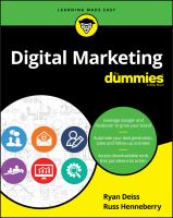 Digital marketing for dummies /