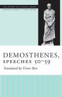 Demosthenes, speeches 50-59 /