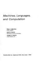 Machines, languages, and computation /