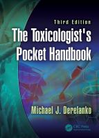 The toxicologist's pocket handbook /