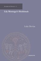 Lily Montagu's shekhinah /