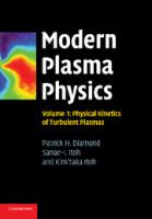 Modern plasma physics.
