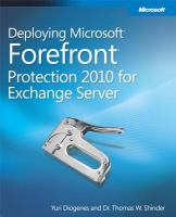 Deploying Microsoft Forefront Protection 2010 for Exchange Server /