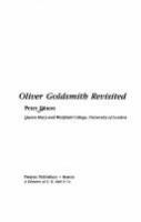 Oliver Goldsmith revisited /