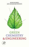 Green chemistry and processes /