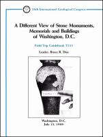 A different view of stone monuments, memorials and buildings of Washington, D.C. : Washington, D.C., July 13, 1989 /