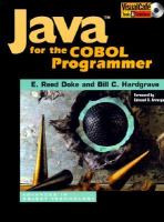 Java for the COBOL programmer /