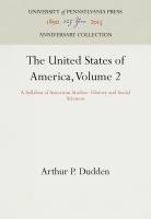 The United States of America : A Syllabus of American Studies.