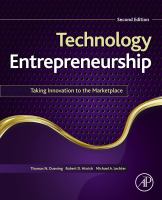 Technology entrepreneurship : taking innovation to the marketplace /
