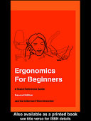 Ergonomics for beginners a quick reference guide /