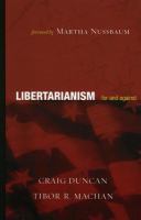 Libertarianism : for and against /