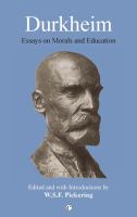 Essays on morals and education /