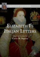 Elizabeth I's Italian letters /