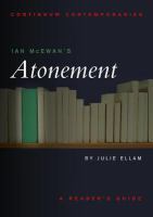 Ian McEwan's Atonement /