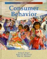 Consumer behavior /