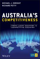 Australia's competitiveness : from lucky country to competitive country /