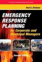 Emergency response planning for corporate and municipal managers /