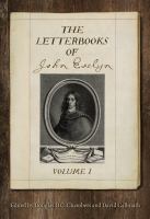 The letterbooks of John Evelyn /