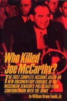 Who killed Joe McCarthy? /