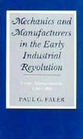 Mechanics and manufacturers in the early industrial revolution : Lynn, Massachusetts, 1780-1860 /
