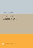Legal order in a violent world /