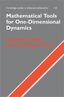 Mathematical tools for one-dimensional dynamics /