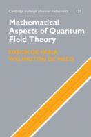Mathematical aspects of quantum field theory /