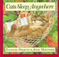 Cats sleep anywhere /