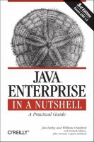 Java Enterprise in a nutshell /
