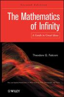 The mathematics of infinity : a guide to great ideas /
