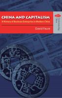 China and capitalism : a history of business enterprise in modern China /