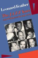 The jazz years : earwitness to an era /