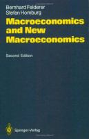 Macroeconomics and new macroeconomics /