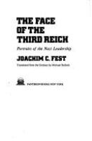 The face of the Third Reich; portraits of the Nazi leadership